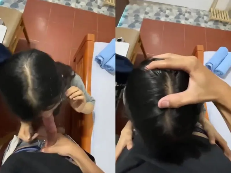 Xin má qua nhà bạn học thêm, học sinh nữ c3 bị anh bồ xả sữa đặc vào mồm