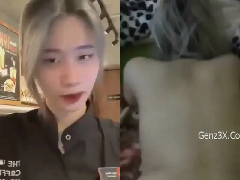 Lộ clip em nv coffee house bị em ghệ nện tả tơi p2